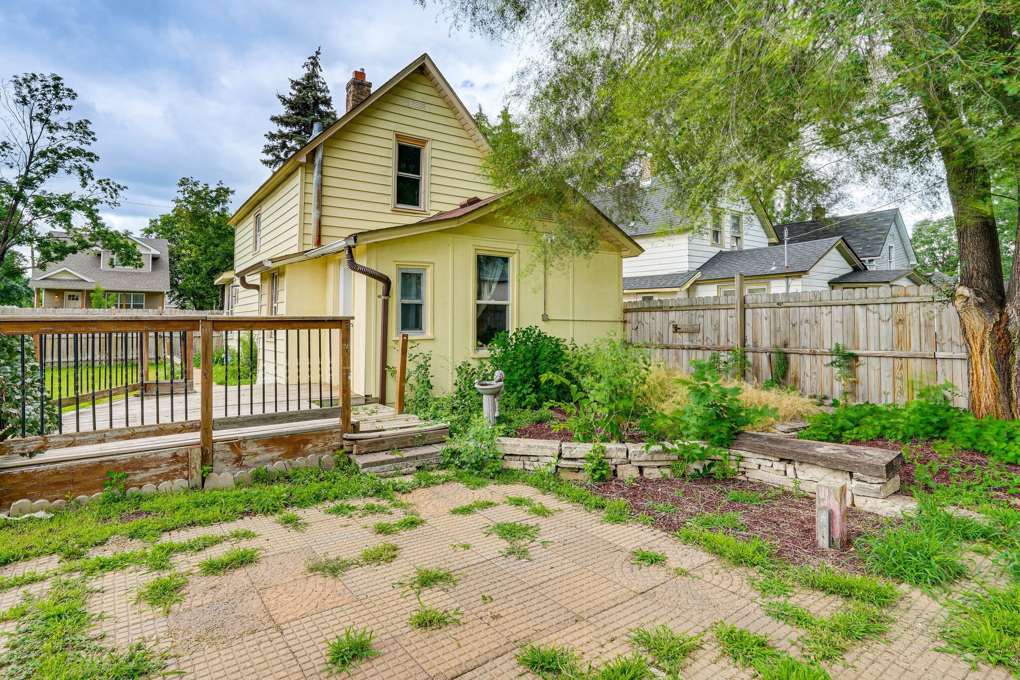 Back Patio - Deck was recently stained (not pictured) - 4848 N 6th St