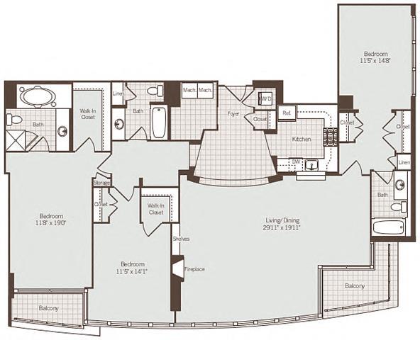 Floorplan - Bennett Park