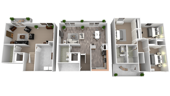 Floorplan - Whispering Hills Apartments