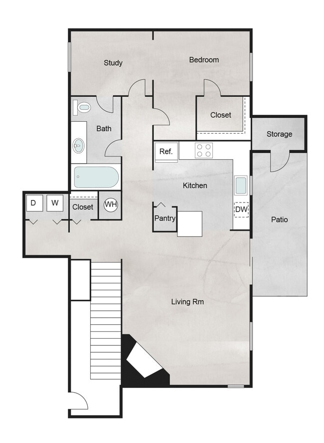 Floorplan - The Retreat at Steeplechase