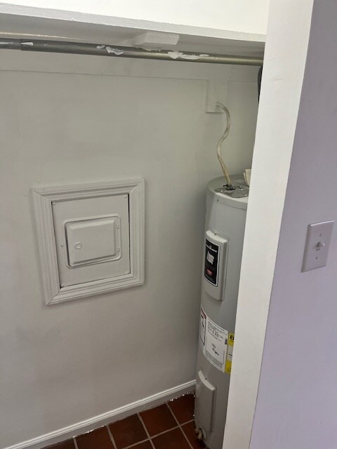 Hot water/electrical box - 303 Hudson Ave