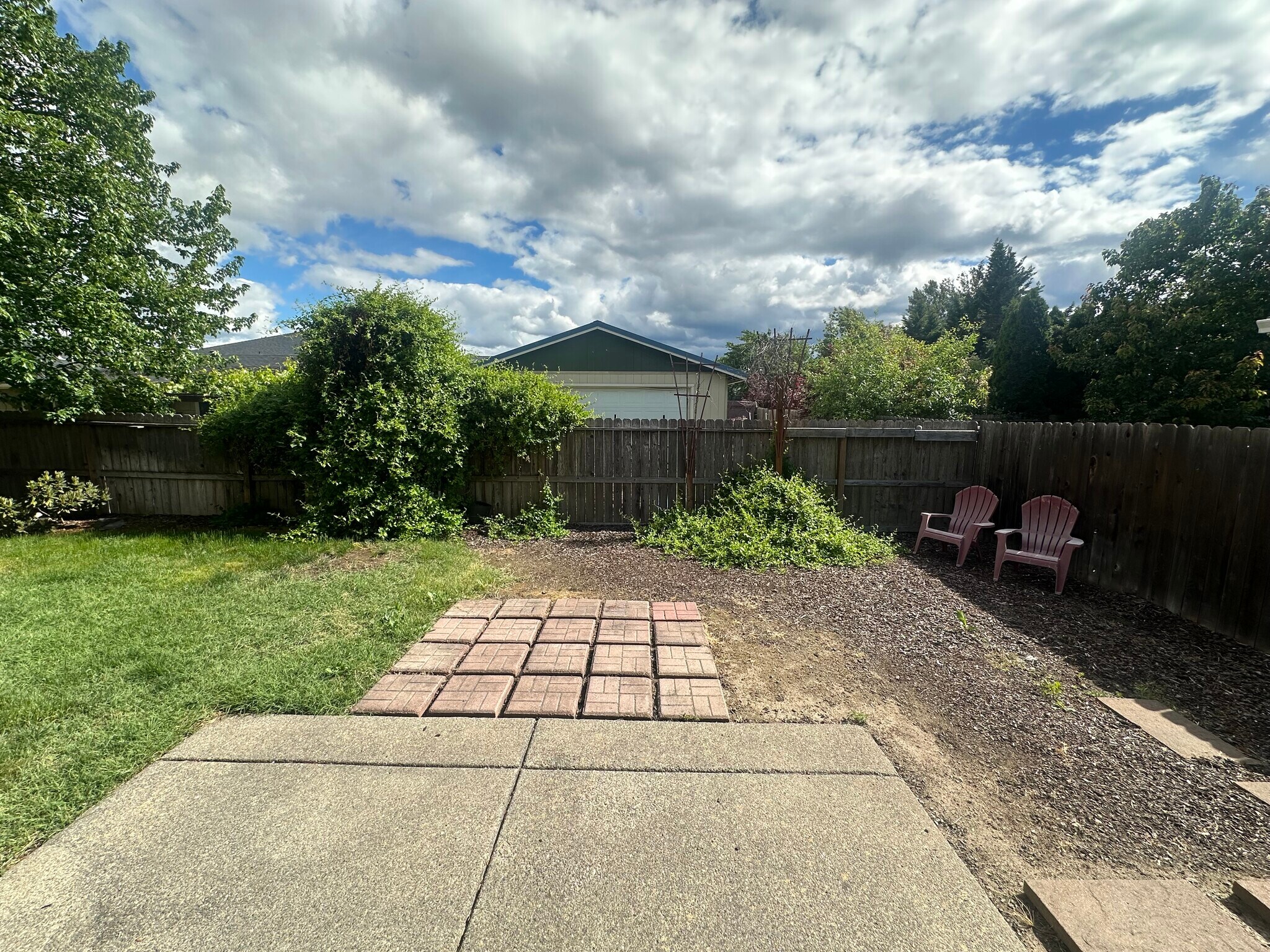 back yard - 855 Virginia Dr