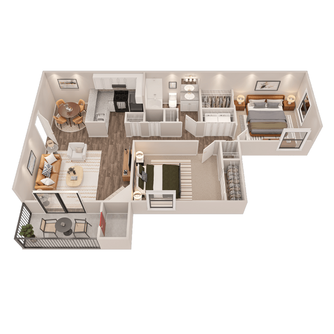 Floorplan - Westbury Creek Apartments