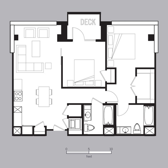 2BR/2BA - Etta