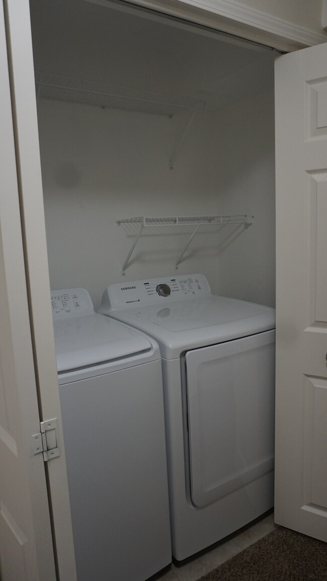 New washer and dryer included in the unit - 15026 Camden Ave