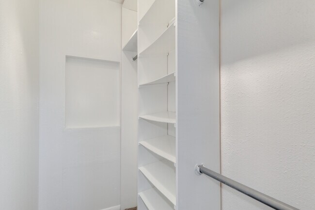 Master walk in closet built in storage - 6030 N 15th St