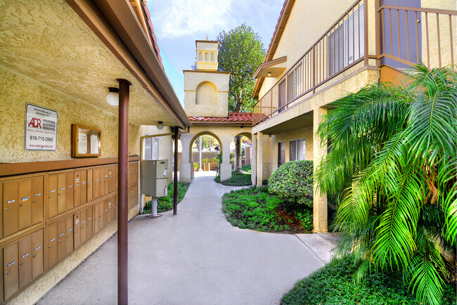 Entry/Mailbox Area - Las Flores Apartments