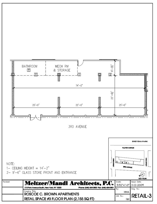 Floor Plan - Store 3 - Roscoe Brown Apartments