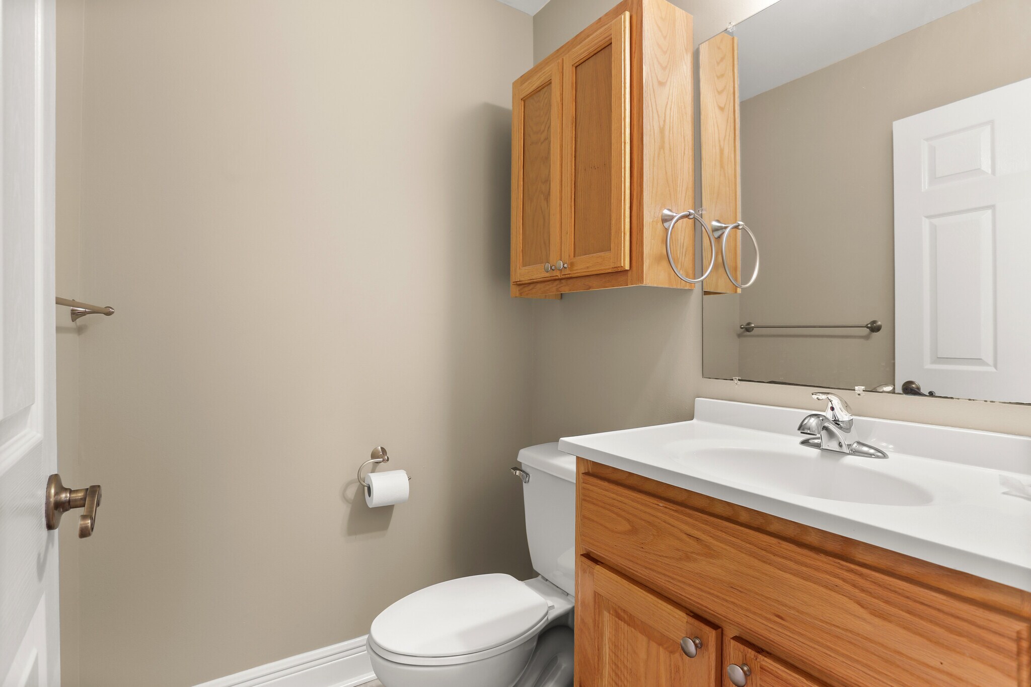 Downstairs powder room off foyer - 117 28th St