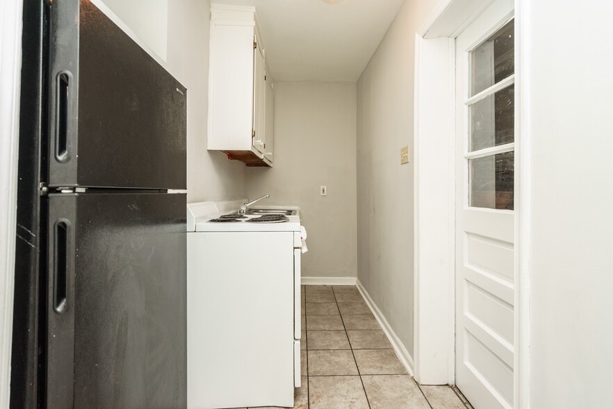 Kitchen with entryway to garage - 203 Maple Ave