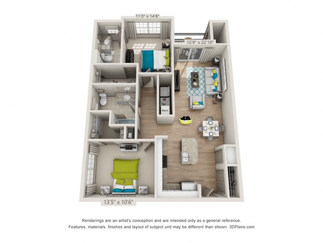 Floorplan - Hawthorne at Mirror Lake