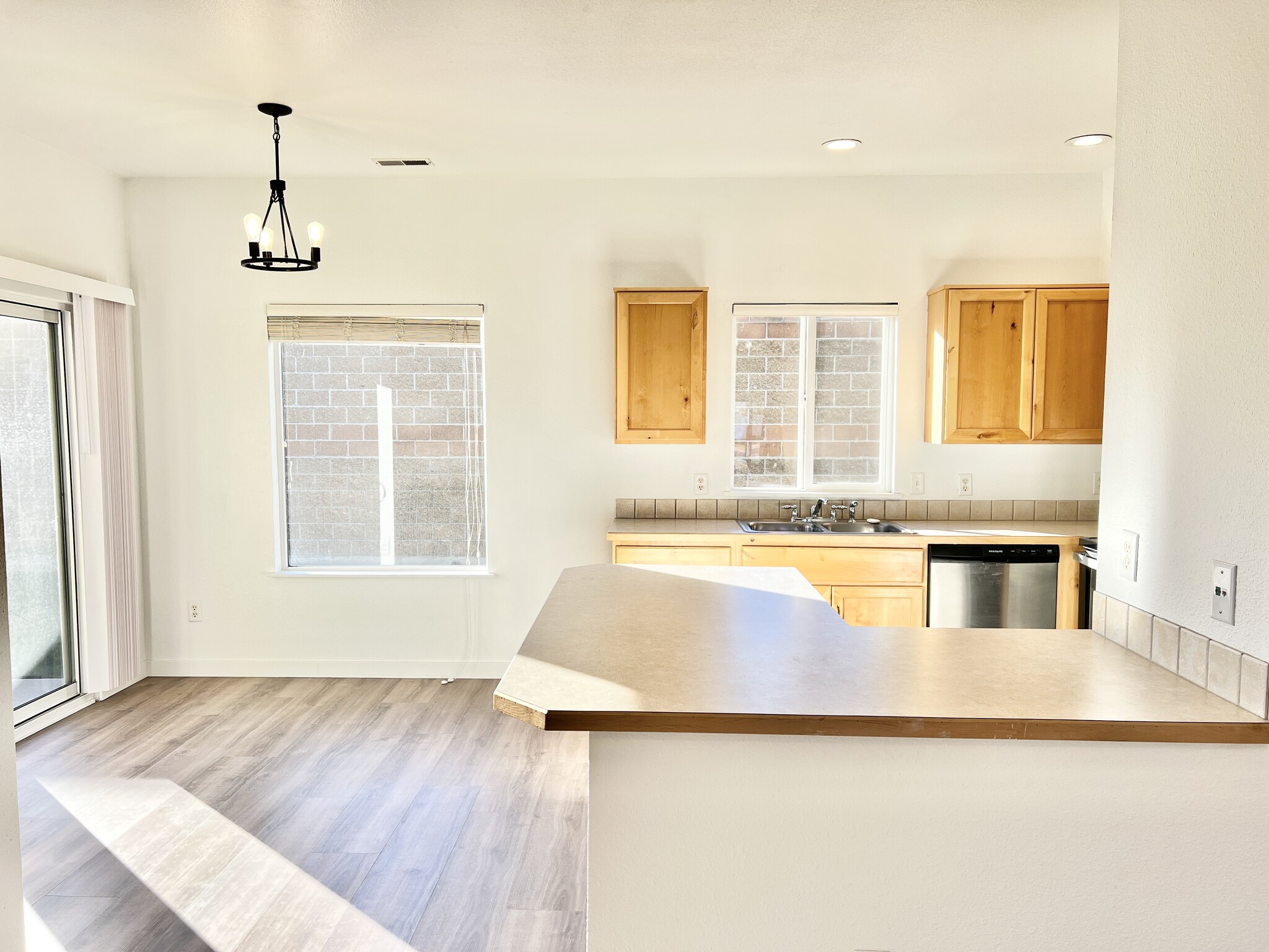 Dining Area and Kitchen (View from Living Room) - 139 N Plummer Rd
