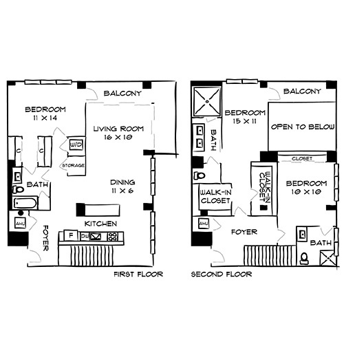 Floorplan - Flamingo Point