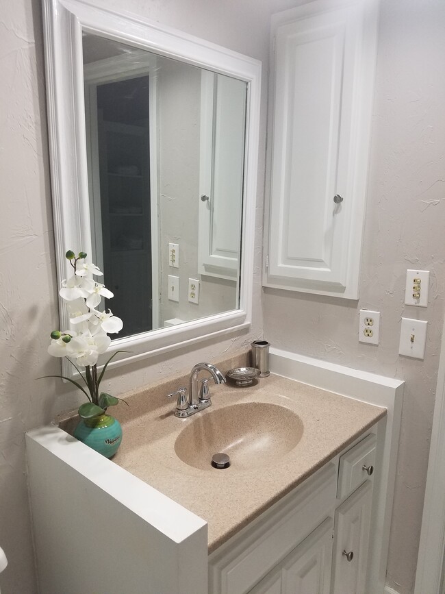 Secondary bath vanity - 11717 Heritage Square Rd