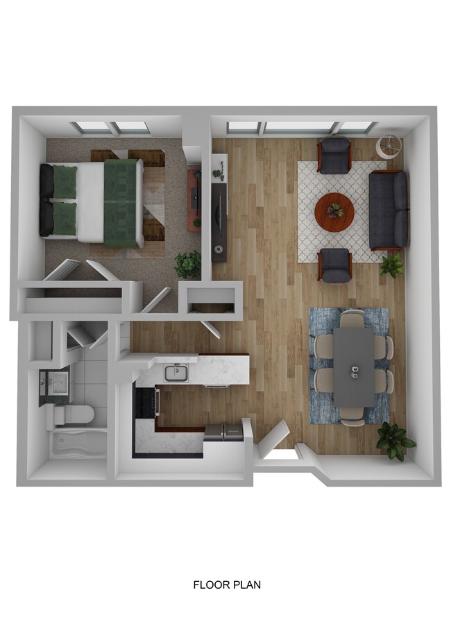 Floorplan - Ship's Watch Apartments