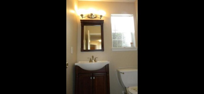Downstairs 1/2 bath - 2736 Mulberry Loop