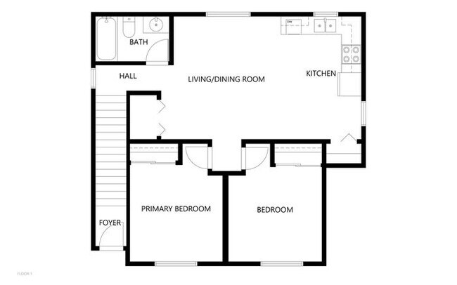 Building Photo - Beautiful 2 bed 1 bath apartment