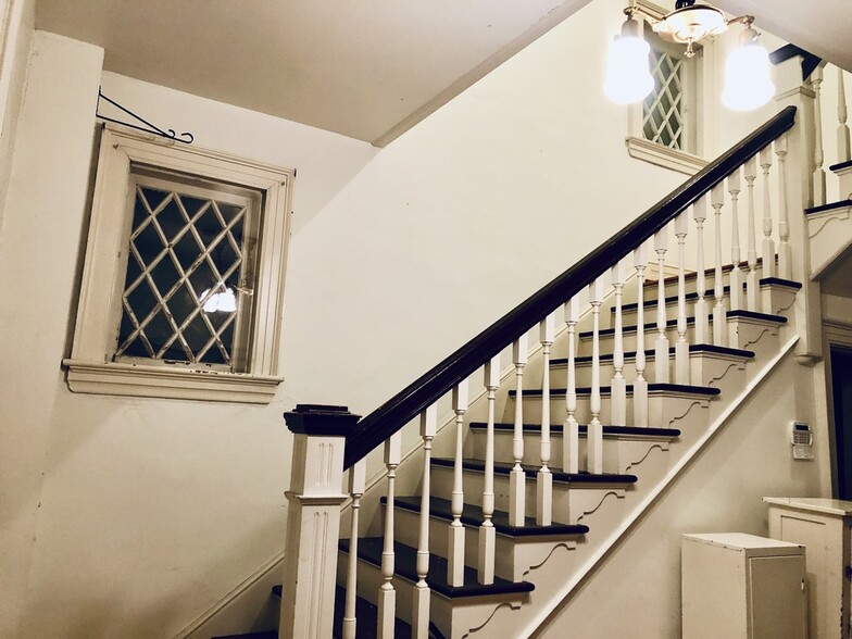 Stairs to Apartment B - 409 Euclid Ave