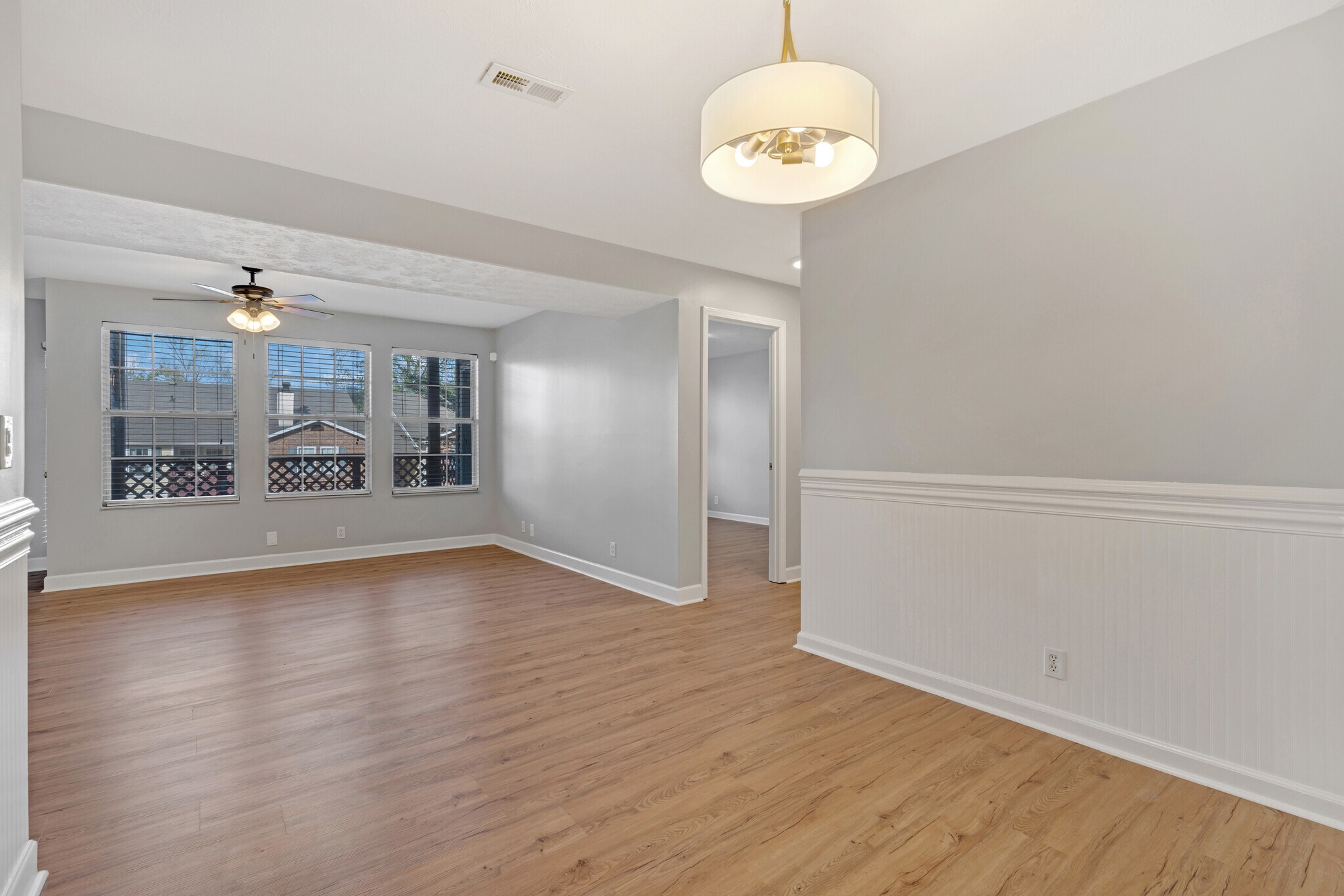 Dining Area and Balcony - 151 N Timber Dr