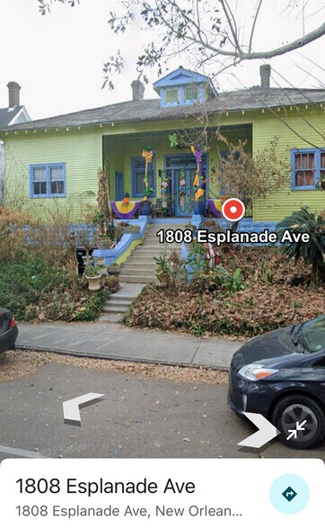 View from Street - 1808 Esplanade Ave