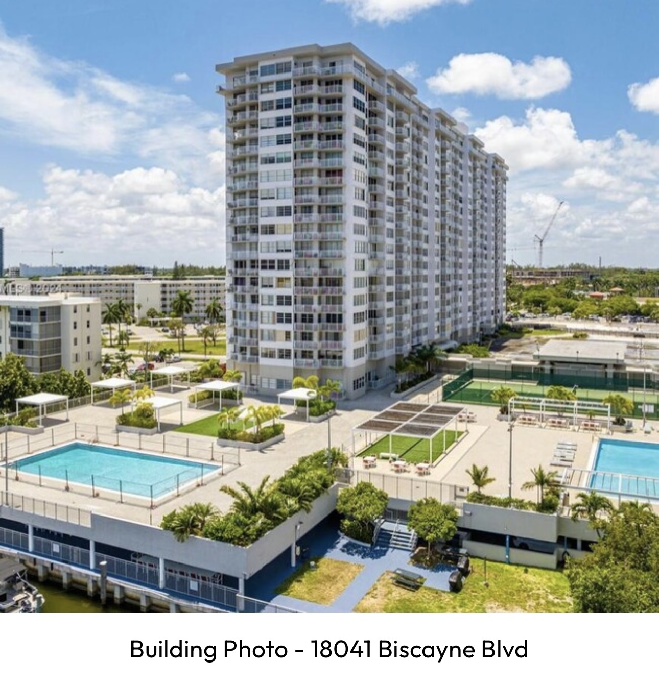 TWO LARGE SWIMMING POOLS - 18041 Biscayne Blvd