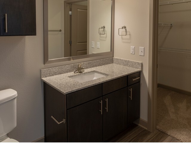 Apex Deluxe - Bathroom Closet - Northside Apartments