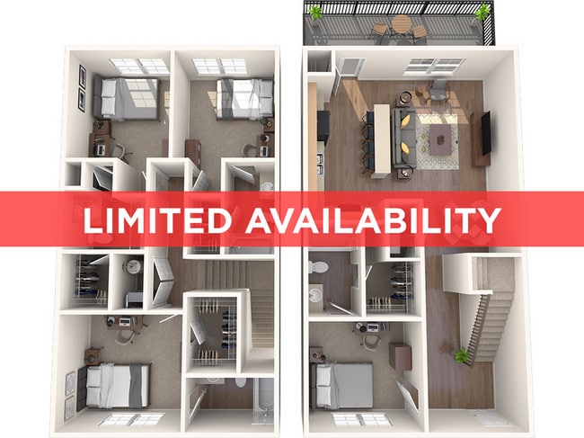 4x4 Townhome - Wildwood Baton Rouge