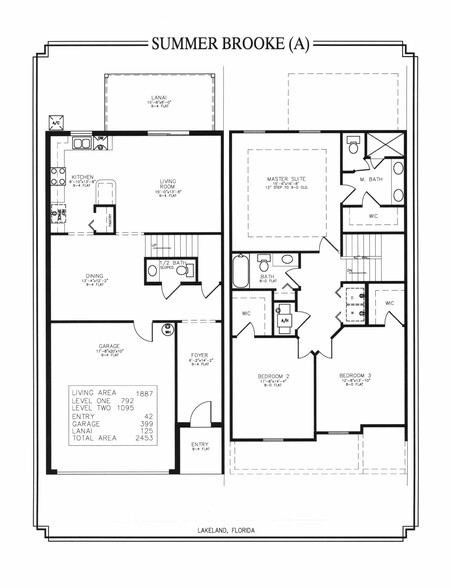 Floor Plan - 5107 Summer Brooke Ln