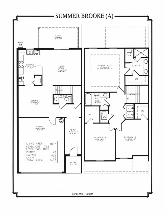 Floor Plan - 5107 Summer Brooke Ln