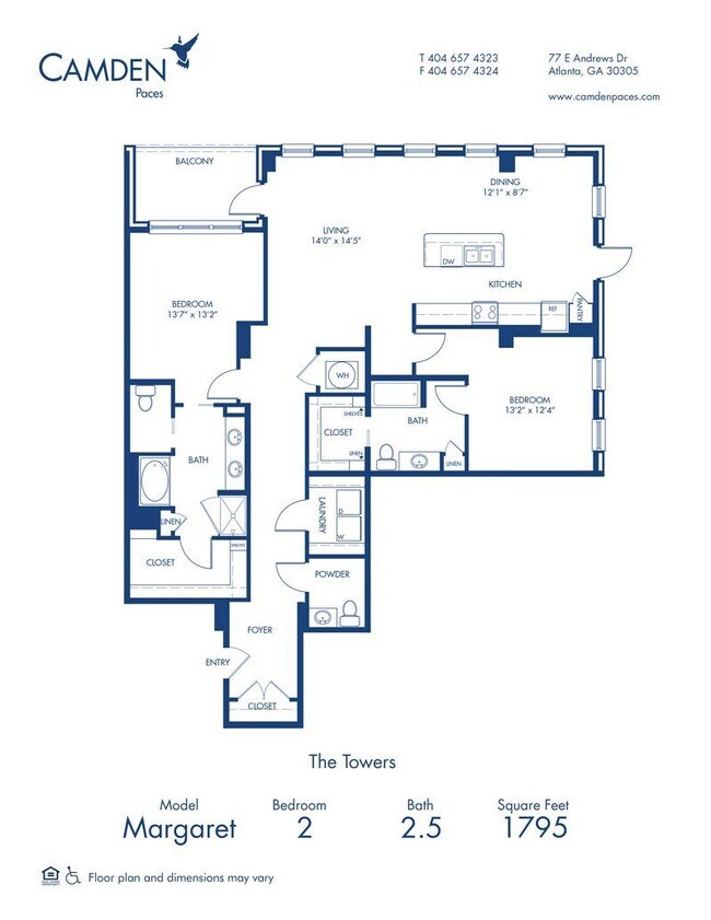 Floorplan - Camden Paces