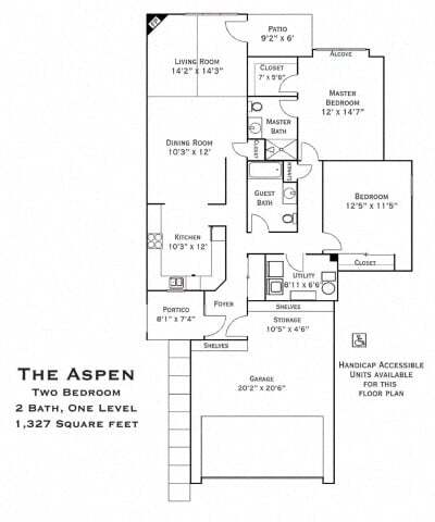 Floorplan - Cedar Pointe Townhomes