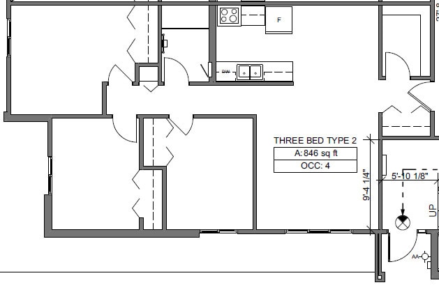 Three Bedroom - Emerald Square**FULLY RENOVATED APARTMENTS!**