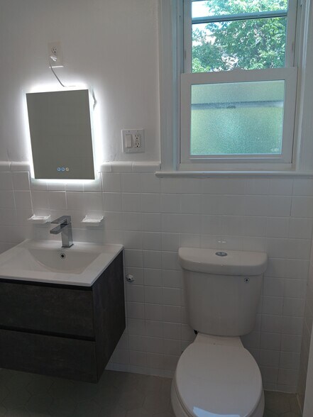 Fully Renovated Bathroom; everything is new! - 128 Hyatt Ave