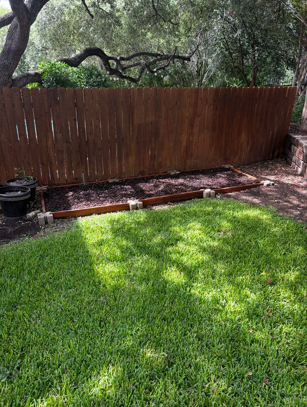 side yard - 15603 Rose Cres