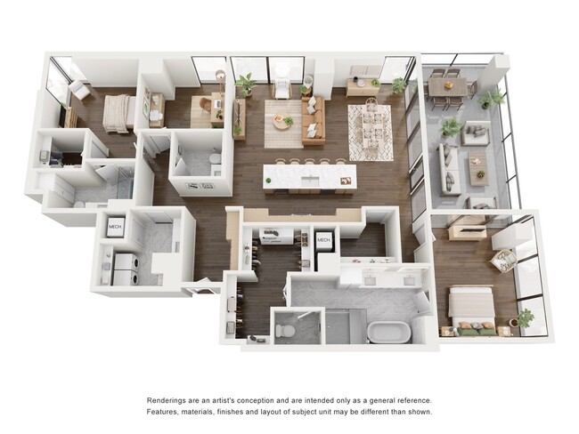 Floorplan - 700 River