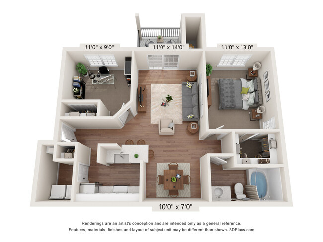 Floorplan - Dixon at Stonegate