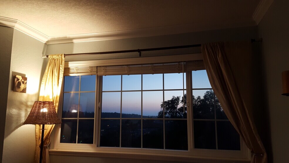 Living room window and view - 3504 Paseo De Los Americanos