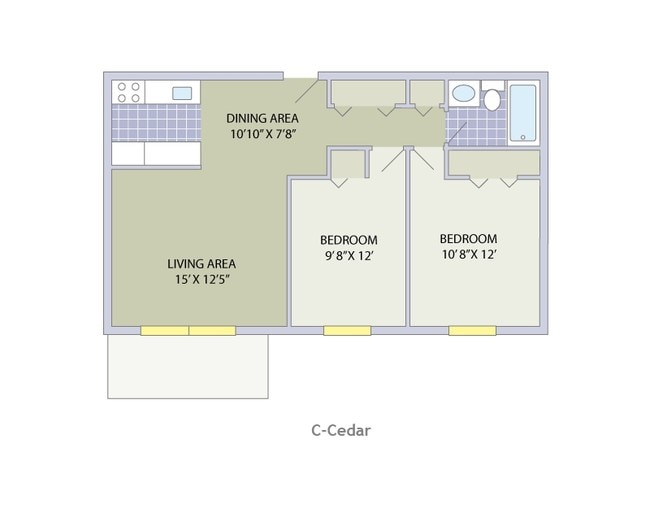 C-Cedar - Summit Ridge Apartments