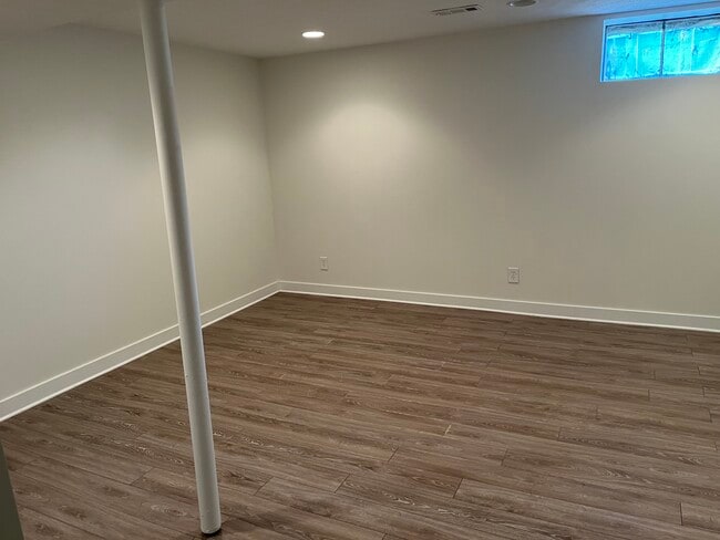put in new vynl plank tile in the basement - 12063 Burdette Cir