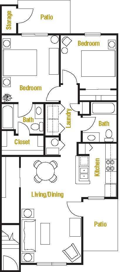 2BR/2BA - Lakes of Georgetown