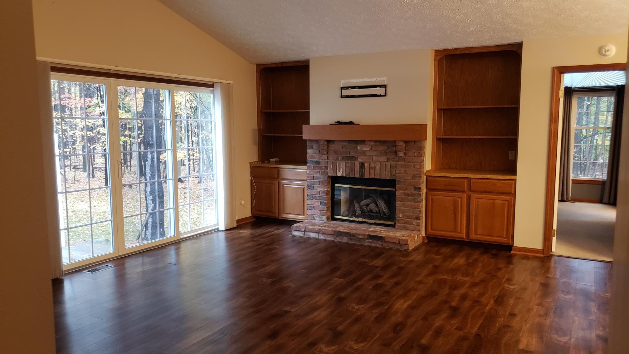 Living Room- Gas Fireplace - 6678 Hidden Lake Trl