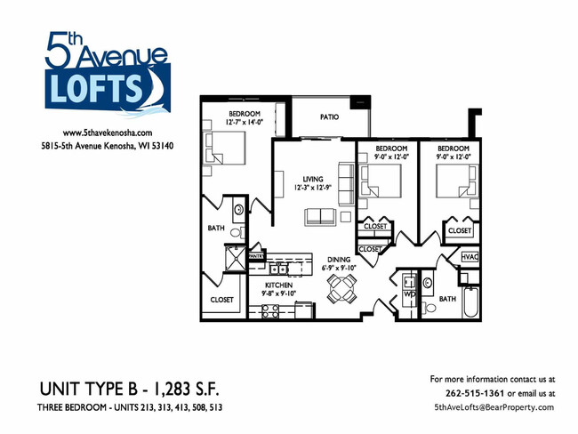 Floorplan - 5th Avenue Lofts