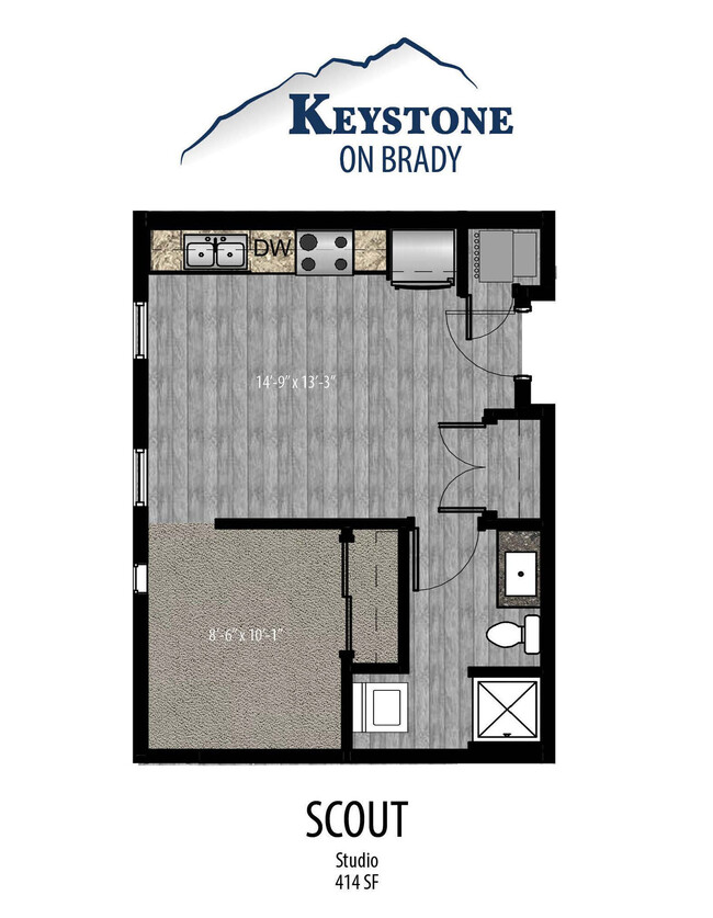 Floorplan - Keystone on Brady