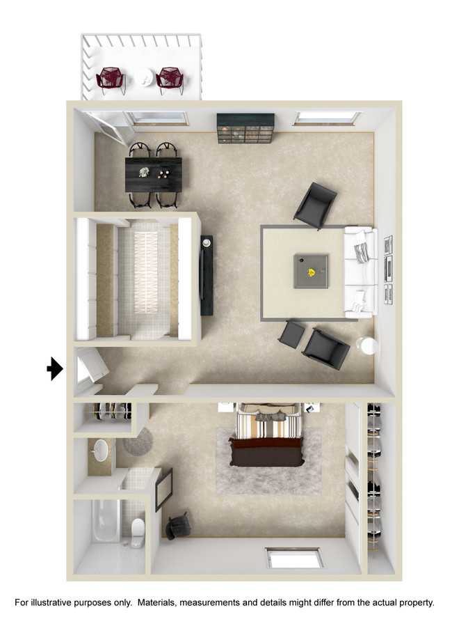 Floorplan - Cedarwood Apartments