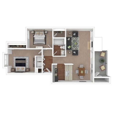 Floorplan - Citizen & Oake Apartments