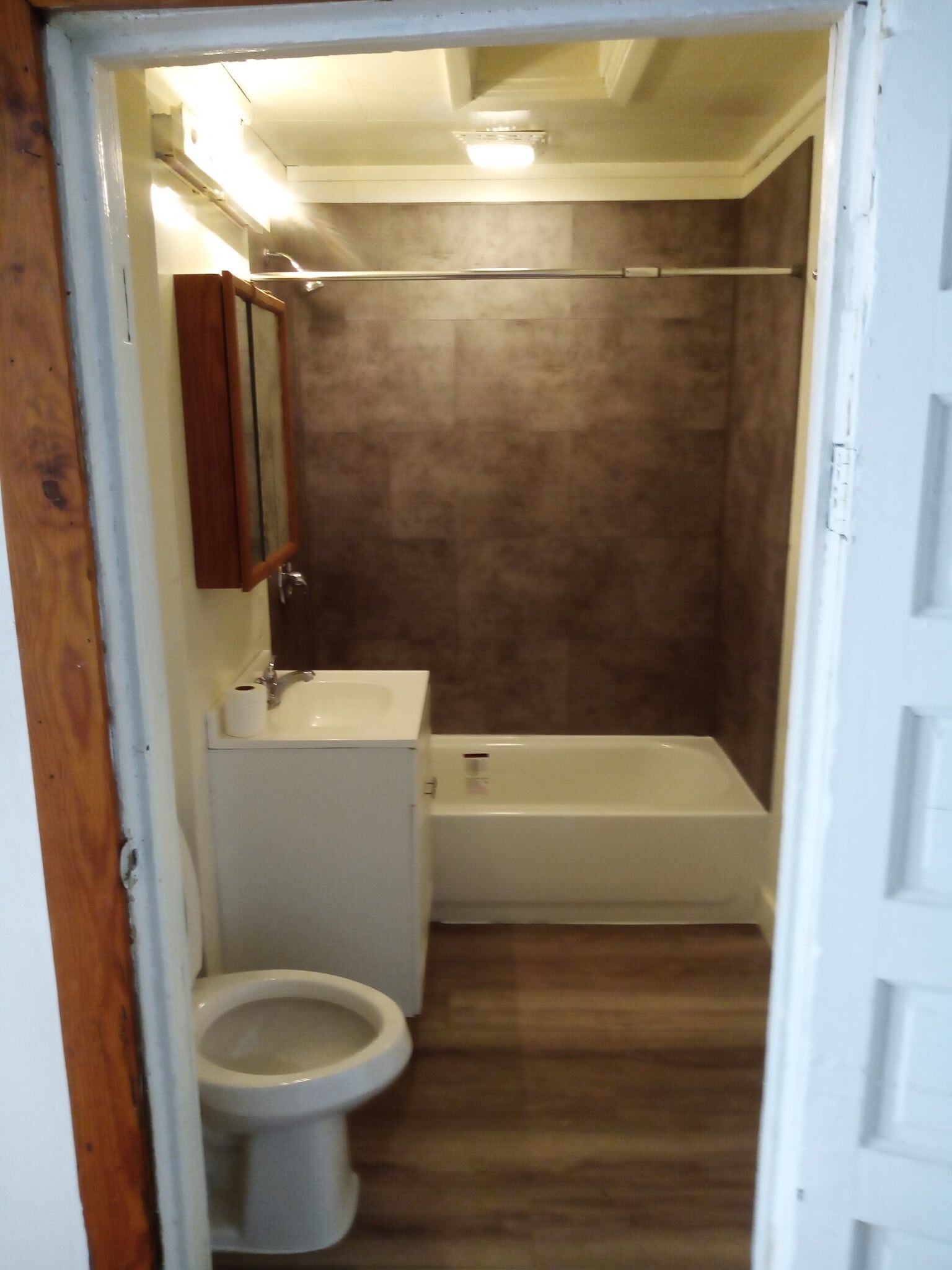 Newly remodeled bathroom - 204 W Ells Ave