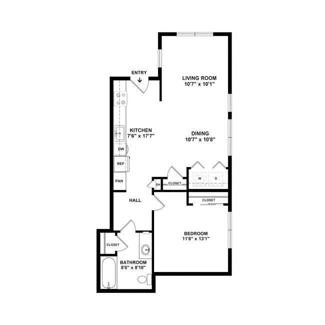 Floorplan - Bar Triangle
