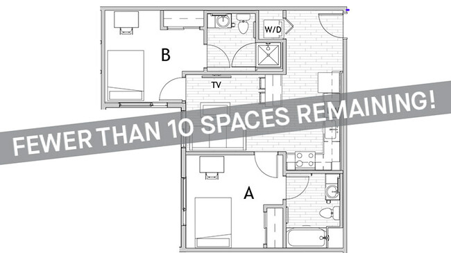 2x2 D Premium - Fewer Than 10 Spaces Remaining! - Luxury Housing - Uncommon Fort Collins