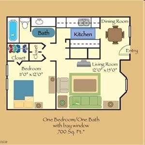 1BR/1BA - Indian Hills