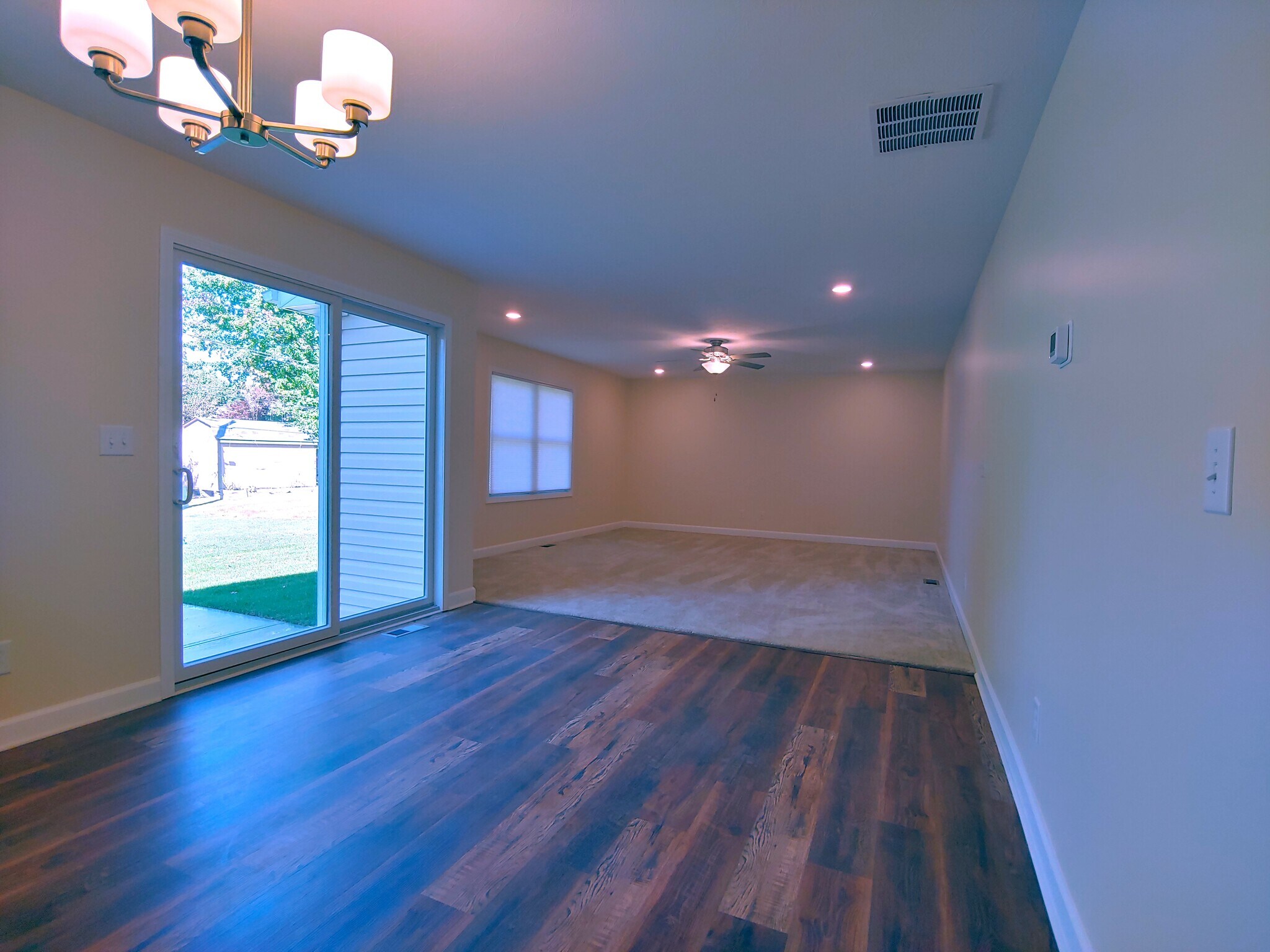 Dining room looking into Great Room - 7762 Knue Rd
